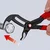 KNIPEX Papagaj - cevna klešta Cobra QuickSet 2 87 22 250 crveno-plava