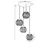 Opviq Luster 2608654, Crni