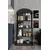 Hanah Home Polica za kafu Time, 34x69x140 cm, Crna