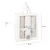 KikkaBoo Pelene od muslina set 3 pcs 100x100 Dots Beige (KKB12074)