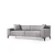 Atelier del Sofa Trosed Petra 3 212x86x69cm Svetlosivi