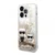 Maska Karl Lagerfeld Hc Liquid Glitter Karl&Choupette za iPhone 14 Pro zlatna