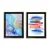 Wallity Uramljena slika SAC7436502615610, 35x45 cm , 2 dela