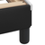 Okvir kreveta bez madraca Zadar crno-bijeli 90 x 190 cm od umjetne kože