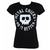 Hardcore ženska majica - Skull - METAL CHICKS DO IT BETTER - MCDIB012