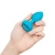 b-Vibe Vibrating Jewel Plug S/M Aquamarine