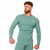GymBeam High Compression Long Sleeve T-shirt Blue