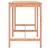 Vidaxl Vrtna miza 159,5x82,5x110 cm trden les douglas