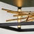 Quintiesse QN-STYX-LED-F-BG - LED plafonsko svetlo STYX LED/8W/230V crna/zlatna