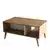 Hanah Home Klub sto Exxen 90x54x41,6cm Hrast-Beli