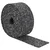 Gumena granulatna ploča Crna 500 x 12 x 0,8 cm Guma