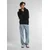 Mens hoodie Ultra Heavy Oversized black