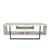 Hanah Home TV Komoda Asal 120, 120x40,2x35,2 cm, Belo-Crna