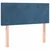 Box spring krevet s madracem tamnoplavi 90x190 cm baršunasti