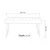 HANAH HOME Trpezarijski set Costa 1053 2 B