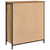Komoda boja hrasta artisan 70x30x80 cm od konstruiranog drva