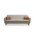 Atelier del Sofa Trosed na razvlačenje Zaden 207x86x77cm Bež
