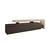 HANAH HOME TV polica Beliz Travertine Walnut
