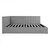 Homestar Postelja JASPER 90x200 cm, siva