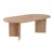 Hanah Home Klub sto Sable, 119x60x40cm, Braon
