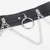 Subblime Fetish Belt & Garter Harness with Rings & Chains