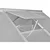 Staklenik od aluminija 481 x 250 x 195 cm 23,44 m3