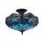 Endon 111897 - Plafonski luster Tiffany DRAGONFLY 3xE27/10W/230V prečnik 41 cm