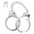Taboom Luxury BDSM Handcuffs Silver Plated