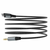 DUDAO L11Pro avdio kabel Lightning/3.5mm mini jack, siva