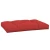 Jastuk za palete crveni 120 x 80 x 12 cm od tkanine