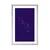 Plakat s paspartujem edinstvena igra barv - 40x60 white