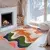 Oranžen pralen tekač 80x200 cm Squiggly Orange – Mila Home