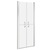 Vrata za tuš-kabinu matirana ESG 86 x 190 cm
