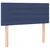 Vidaxl Box spring postelja z vzmetnico modra 80x200 cm blago