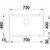 BLANCO SUBLINE 700-U 523449