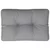 Jastuk za palete sivi 60 x 40 x 12 cm od tkanine