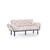 Atelier del Sofa Trosed na razvlačenje Nitta 185x85x70cm Krem