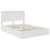 Krevet s od storage Bijelo 140 x 190 cm Konstruirano drvo
