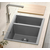 granitni umivalnik Logan 150 Grey Metallic