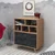 Hanah Home Komoda Marco 70x85,6x40cm Hrast-Tamnosiva