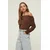 Trendyol Milla Ženska bluza TWOAW21BZ1383, Smeđa