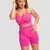 GymBeam Women‘s Sculpt Seamless Shorts Rose