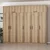 Hanah Home Garderober Kale-7520, 270x235x52 cm, Braon