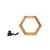 Opviq Stona lampa, LED, Braon
