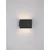 OTI ZIDNA LAMPA CRNA LED 10W 487lm 3000K IP20