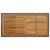 Barski stol sa stalkom za pohranu sivi 120x60x110 cm poliratan