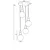 Opviq Luster 2612307, Crni