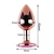 Diamond Rose Gold Butt Plug Large