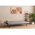 Atelier del Sofa Trosed na razvlačenje Zven, 180x64x78cm, Sivi