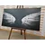 Slika črnobela angelska krila - 60x30